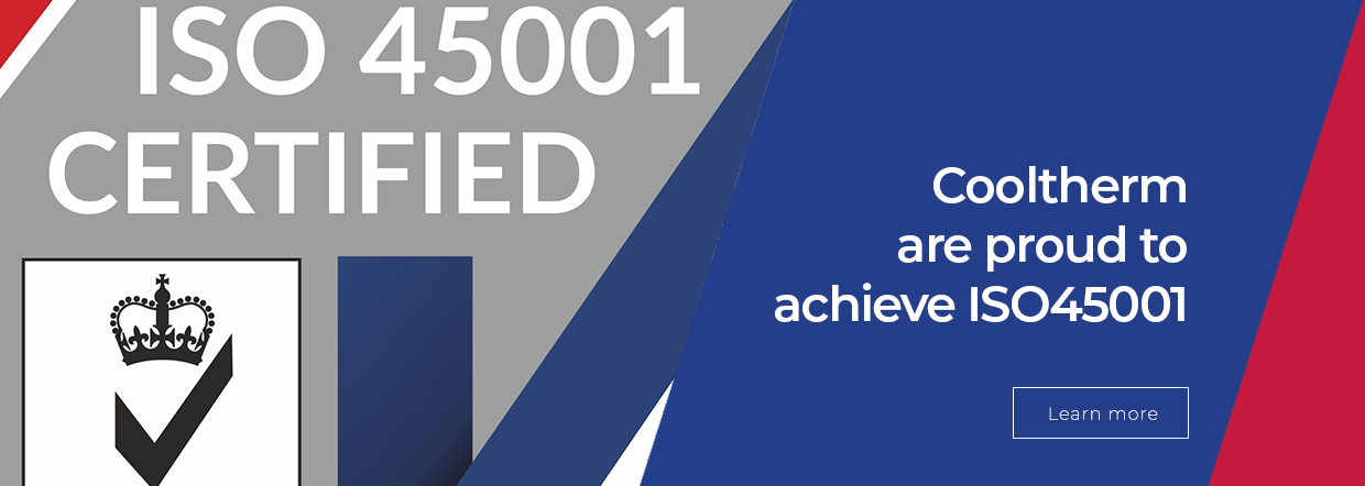 Cooltherm Are Proud To Achieve ISO45001